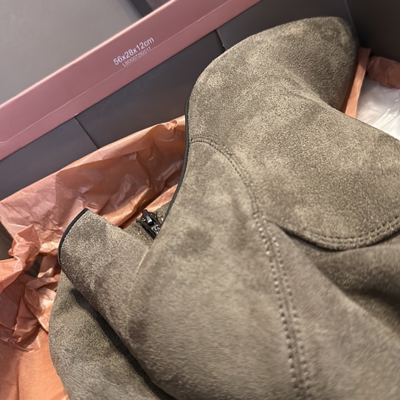 franco sarto gray boots